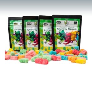 GP Green Privilege Gummy Bears THC Cannabis infused