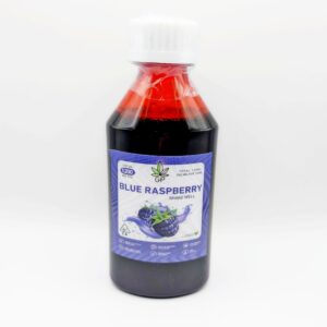 GP Green Privilege Blue Raspberry Syrup 1200mg THC Cannabis drink