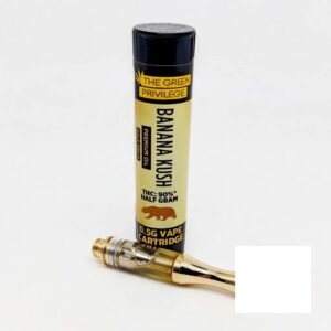 GP Green Privilege Vape Cart .5g Banana Kush THC Cannabis
