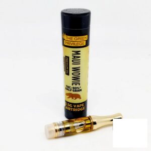 GP Green Privilege Vape Cart .5g Maui Wowie THC Cannabis