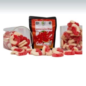 GP Green Privilege Watermelon Rings THC Cannabis Gummies
