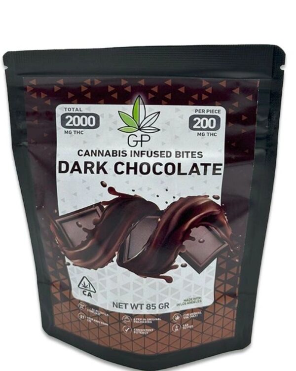 GP Milk Chocolate Bites 2000mg (200mg/ea)